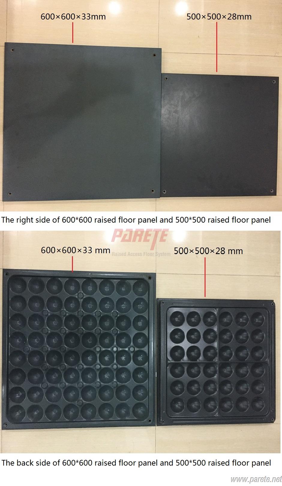 Indepedent support raised floor system